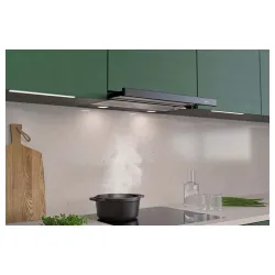 Wesco EVM 216-60 Schwarz Umluft Dunstabzugshaube 60cm – Einbau Dunstabzug