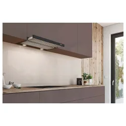Wesco EVM 215-55 Schwarz Umluft Dunstabzugshaube 55cm – Einbau Dunstabzug