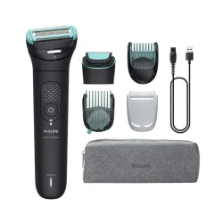 Philips Series 7000 BG7470/15 Bodygroomer – Bodygroomer/Körperrasierer – schwarz