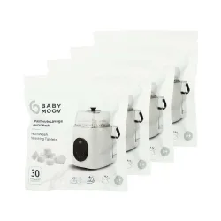 Babymoov NutriWash Reinigungstabletten 120 Stück – Diverses Reinigungszubehör – weiss