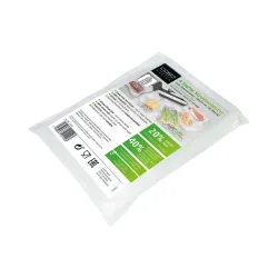 Caso Strukturbeutel 16x23 cm 60 Stück – Vakuumiergerät Zubehör – transparent