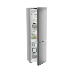 Liebherr CNsdb 5723-22 Kühlschrank mit Gefrierfach – Kühlschrank mit Gefrierfach freistehend – silber