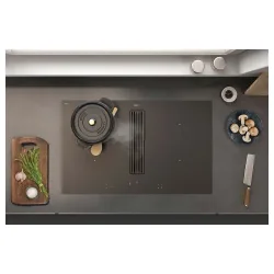 Wesco WKA 83 Piana Plus Abluft Kochfeld mit integriertem Dunstabzug