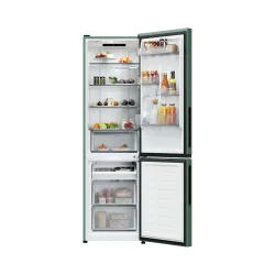 Candy CNCQ2T518EG Kühlschrank mit Gefrierfach – Kühlschrank mit Gefrierfach freistehend – grün