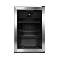 SPC, Flaschenkühlschrank, SPC FKS118C INOX Flaschenkühlschrank,