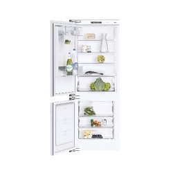 Sibir Duo Schwarz Links Einbau Kühlschrank 55cm vollintegriert – Einbaukühlschrank mit Gefrierfach 55 cm dekorfähig