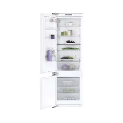 Sibir Prestige Schwarz Links Kühlschrank mit Gefrierfach vollintegriert – Einbaukühlschrank mit Gefrierfach 55 cm dekorfähig