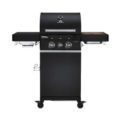 Burnhard FRED Jr Deluxe Gasgrill 2-Brenner Black Edition – schwarz