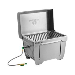 Burnhard JONES Jr. Campinggrill 1-Brenner – Gasgrill – edelstahl