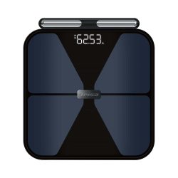 Trisa BioMetrix Smart Personenwaage – Personenwaage/Körperwaage – blau / schwarz