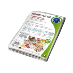 Rommelsbacher 30 x 40 cm Vakuumbeutel 50 Stk. – Vakuumiergerät Zubehör – transparent