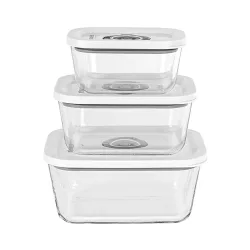 Rommelsbacher VCG 1 Vakuumbehälter 3 Stk. – Vakuumiergerät Zubehör – glas