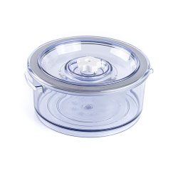 Rommelsbacher VCR 150 Vakuumbehälter rund 1.5 L – Vakuumiergerät Zubehör – transparent
