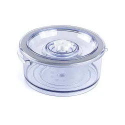 Rommelsbacher VCR 150 Vakuumbehälter rund 1.5 L – Vakuumiergerät Zubehör – transparent