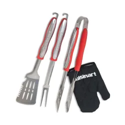 Cuisinart CGS134EU Grillbesteck – Grillzange/Grillbesteck – rot