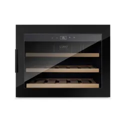 Caso Wine Safe 18 EB Black Einbau Weinkühlschrank – schwarz