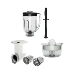 ANKARSRUM 920900070 Gemüseset – Küchenmaschine Zubehör – grau