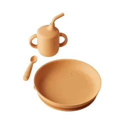 Babymoov Kleinkind-Geschirrset LITTLE ARTY 3-teilig Orange