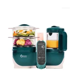 Babymoov A001136 Nutribaby Plus Multifunktionskocher – Stillen/Ernährung – grün