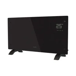 Hombli HBCH-0300 Heizstrahler – glas / schwarz