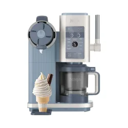 Ninja CREAMI Swirl NC702CH Glacémaschine – Glacemaschine/Eismaschine – hellblau