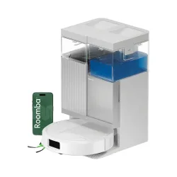 iRobot Roomba Plus 415 Combo Dock Weiss Staubsauger Roboter – Staubsauger Roboter/Saugroboter