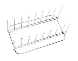 Tromco Halter – Gemüseschneider/Zerkleinerer – silber