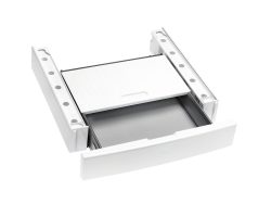 Miele WTV 512 mit Auszugstisch Zwischenbausatz – Zwischenbausatz Waschturm – weiss