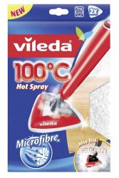 Vileda Steam Microfibre – Wischbezug/Ersatzbürste – weiss