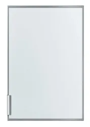 Bosch KFZ20AX0 Türfront Einbau-Kühlschrank – Lüftungsgitter/Dekorrahmen/Türfronten – alu