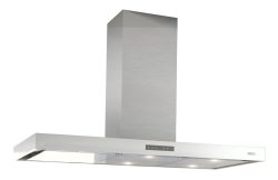 Wesco FHE Tele.Quadro7-120 Dunstabzugshaube 60cm – Inselhaube/Dunstabzugshaube Insel – edelstahl