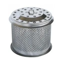 LotusGrill Kohlebehälter Edelstahl Plus – Holzkohle/Briketts/Grill Anzünder