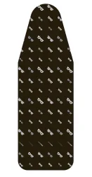 Laurastar 152.7803.898 Universalcover – Bügelbrettbezug – schwarz / grau