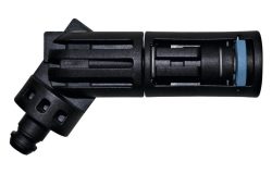 Nilfisk C&C 6411138 Winkeladapter – Industrie Reinigungsgeräte Zubehör – schwarz