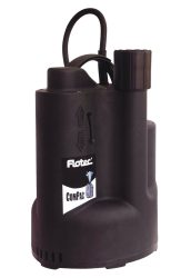 Flotec ComPac 150 mit integriertem Schwimmerschalter, Tauchpumpe