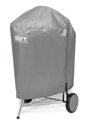 Weber Abdeckhaube für Holzkohlegrills 57 cm – Weber Grillabdeckung/Grill Abdeckhaube – grau