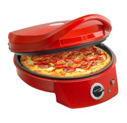 Bestron APZ400 Pizzaofen – Raclette Ofen/Raclette Grill – rot