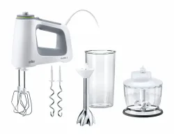 Braun - Handmixer MultiMix 5 HM5137WH, Grau, One Size