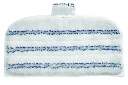 Black+Decker Fsmp20-Xj Ersatz-Microfaserpad Dampfbesen - Wischbezug (Weiß/Blau)