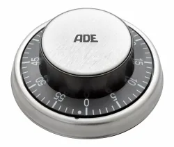 ADE TD 1304 mechanischer Küchentimer schwarz