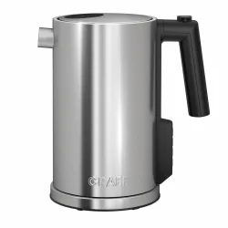 Graef - WK 900 - Edelstahlwasserkocher mit Temperatureinstellung, 1.2 Liter, 1.2L