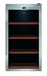 Caso WineSafe 75 Weinkühlschrank – Weinkühlschrank freistehend – silber