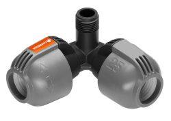 Gardena Winkelstück - (Grau/Orange)