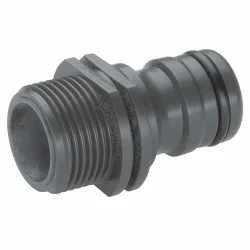 GARDENA 02821-20 Kunststoff Gerätestück Steckkupplung Profi-System, 26,44 mm (3/4) AG