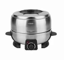 PRINCESS 01.172700.01.001 Fondue Edelstahl Deluxe  silber