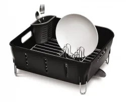 Simplehuman KT1105 kompaktes Abtropfsystem schwarz