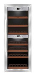 Caso WineComfort 380SMART Weinkühlschrank – Weinkühlschrank freistehend – glas / edelstahl