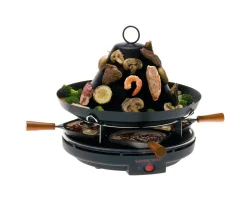Nouvel Tatarenhut elektr. Tatarenhut – Raclette Ofen/Raclette Grill – schwarz