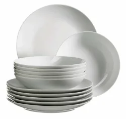Tafelservice Barca 12-Tlg Weiss 