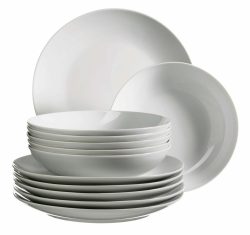 Tafelservice Barca 12-Tlg Weiss 